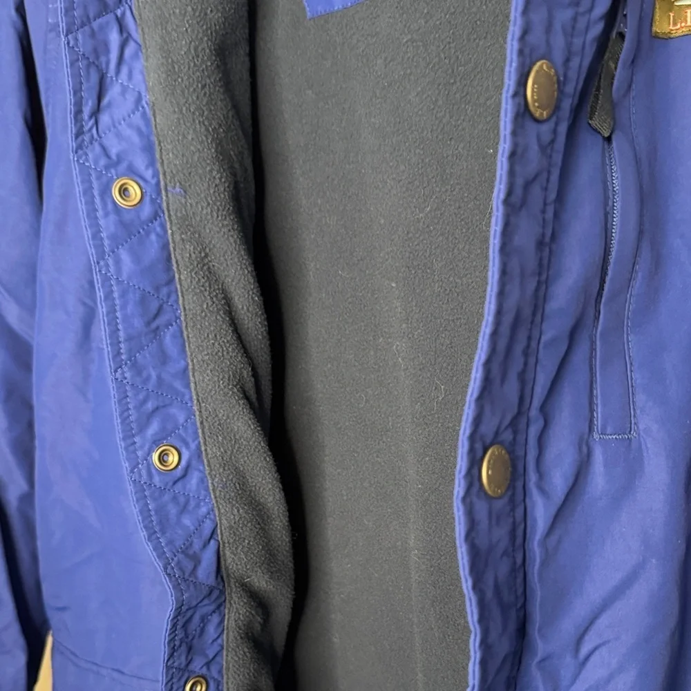 L.L. Bean Boys Blue Hooded Jacket